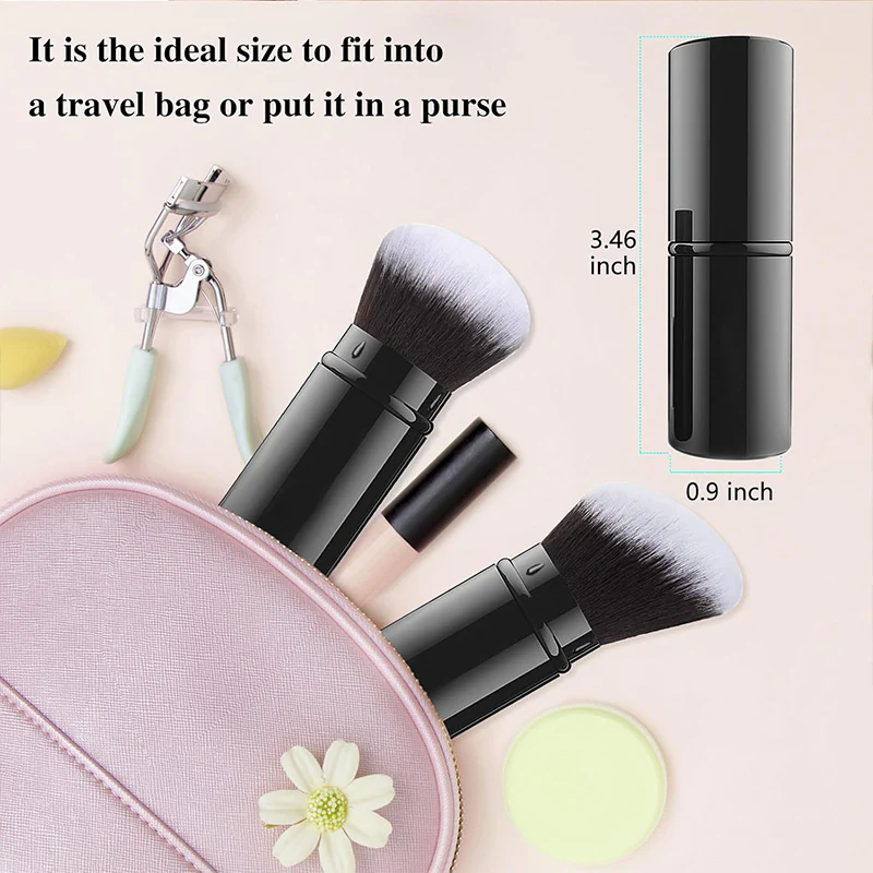 SerenoVita Compact Kabuki Makeup Brush - Image 3
